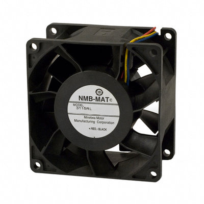 3115RL-04W-B59-E50 by NMB Technologies Corporation - FAN AXIAL 80X38MM 12VDC WIRE
