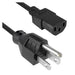 212099-01 by Qualtek - CORD 18AWG NEMA5-15P - IEC320 6