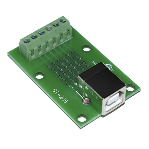 ST-205 by SchmalzTech, LLC - USB TYPE B BREAKOUT BOARD