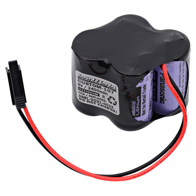 CUSTOM-107 by Dantona Industries - BATTERY PACK LITH POLY 6V 2/3A