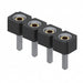 315-43-104-41-003000 by Mill-Max Manufacturing Corp. - CONNECTOR RECPT 4POS 0.1 GOLD PCB