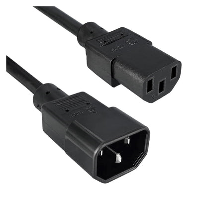 318002-01 by Qualtek - CORD 18AWG 320C14 - C13 3.25