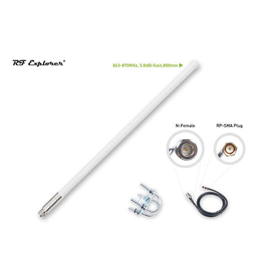 318020690 by Seeed Technology Co., Ltd - LORA FIBERGLASS ANTENNA KIT; 863