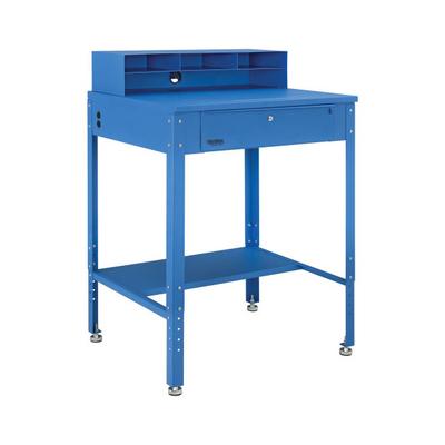319355 by Global Industrial - FLAT TOP SHOP DESK W PIGEONHOLE