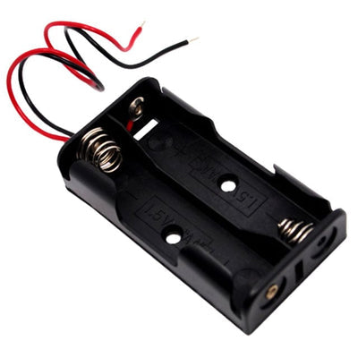 320180004 by Seeed Technology Co., Ltd - BATT HOLDER AA 2 CELL 5.91"" LEAD