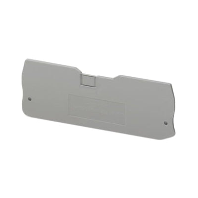3206449 by Phoenix Contact - CONNECTOR TERM BLK END PLATE GRAY