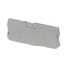 3208375 by Phoenix Contact - CONNECTOR TERM BLK END PLATE GRAY