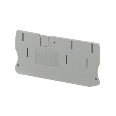 3208748 by Phoenix Contact - CONNECTOR TERM BLK END PLATE GRAY