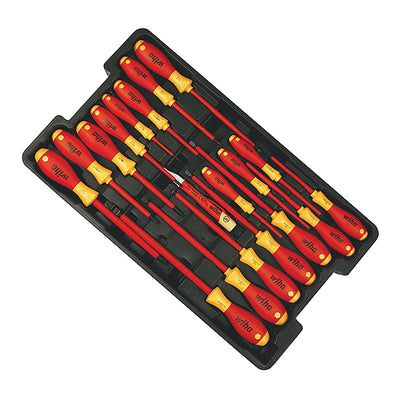 32095 by Wiha - SCREWDRIVER SET ASST W/TRAY 19PC