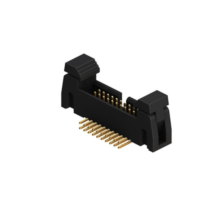 3210-20-002-12-00 by CNC Tech - CONNECTOR HEADER R/A 20POS 1.27MM