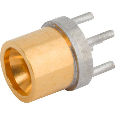 3211-40142 by Amphenol SV Microwave - SMPM MALE PCB THRU-HOLE CONNECTO