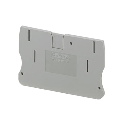 3212057 by Phoenix Contact - CONNECTOR TERM BLK END PLATE GRAY