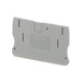 3212057 by Phoenix Contact - CONNECTOR TERM BLK END PLATE GRAY