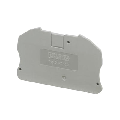 3212060 by Phoenix Contact - CONNECTOR TERM BLK END PLATE GRAY