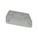 3213098 by Phoenix Contact - CONNECTOR TERM BLK END PLATE GRAY