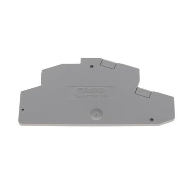 3214699 by Phoenix Contact - CONNECTOR TERM BLK END PLATE GRAY