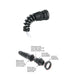 3243 by Heyco Products Corporation - FLEX LTF 11 BLKW/3169 NUT