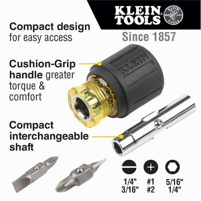32561 by Klein Tools, Inc. - NUT/SCRWDR SET ASSORT W/HNDL 3PC