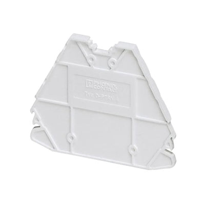 3270151 by Phoenix Contact - CONNECTOR TERM BLK END PLATE WHITE