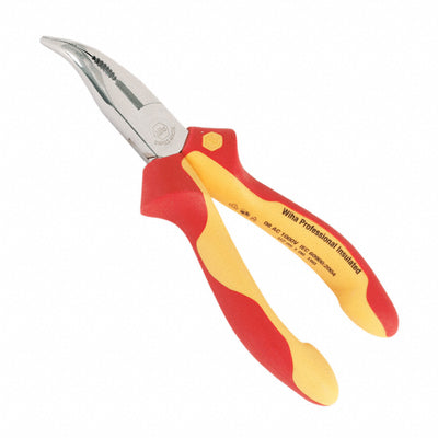 32807 by Wiha - PLIERS BENT NOSE 6.3