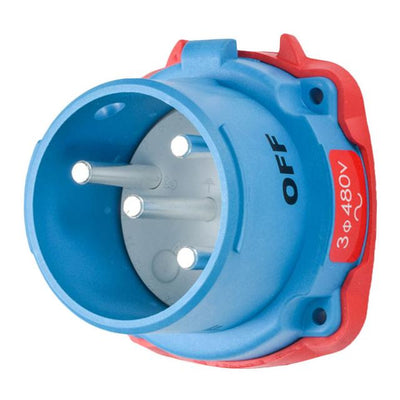 33-18043 by Meltric - DS20 INLET 20A 480 VAC