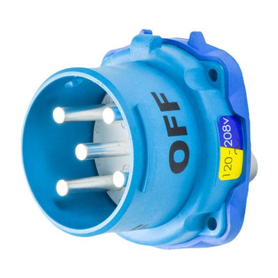 33-68237-C-K16 by Meltric - DS100C INLET 100A 120/208 VAC