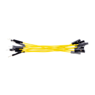 3314 by Pololu Corporation - JMPR WIRE 10-PACK M-F 3"" YELLOW