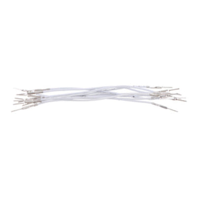 3359 by Pololu Corporation - JUMPER WIRE 10PK M-M 3"" WHITE