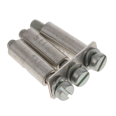 0336800000 by Weidmuller - JUMPER TERM BLK 3POS SCREW-IN