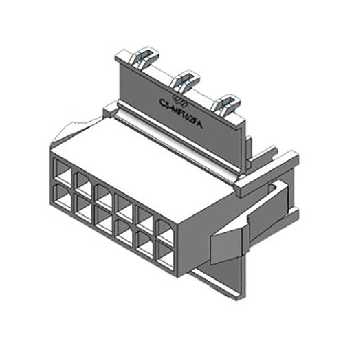 CS-MFT62FA by CS SRL - CONNECTOR RECPT HSG 12POS