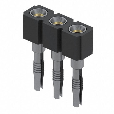 346-43-103-41-013000 by Mill-Max Manufacturing Corp. - CONNECTOR SOCKET SIP 3POS GOLD