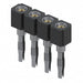 346-43-104-41-013000 by Mill-Max Manufacturing Corp. - CONNECTOR SOCKET SIP 4POS GOLD