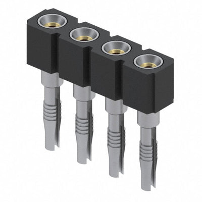 346-93-104-41-013000 by Mill-Max Manufacturing Corp. - CONNECTOR SOCKET SIP 4POS GOLD