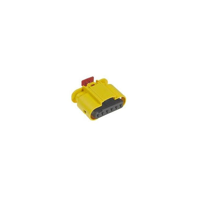 34900-6011 by Molex - 1.2MM SLD ASSY RCPT 1X6 YEL KEYB