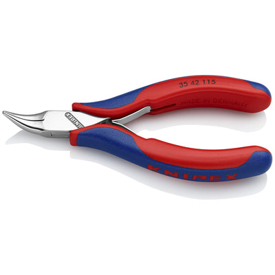 35 42 115 by Knipex Tools LP - PLIERS-ANGLED HALF ROUND TIPS
