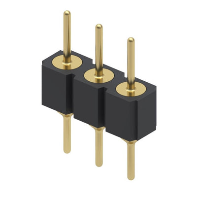 350-10-103-00-006000 by Mill-Max Manufacturing Corp. - CONNECTOR HEADER VERT 3POS 2.54MM