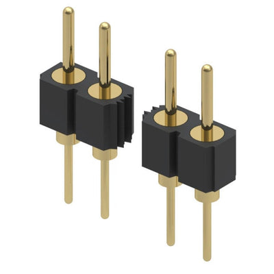 350-10-130-00-001000 by Mill-Max Manufacturing Corp. - CONNECTOR HEADER VERT 30POS 2.54MM