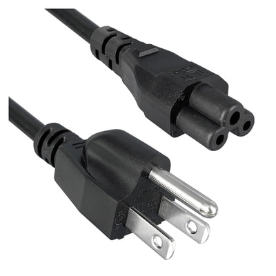 350049-LD01 by Qualtek - CORD 18AWG 5-15P - 320-C5 6' BLK