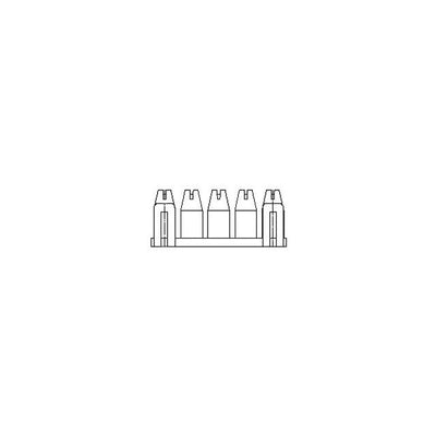 35129-0400 by Molex - .070 TERMINAL RETAINER