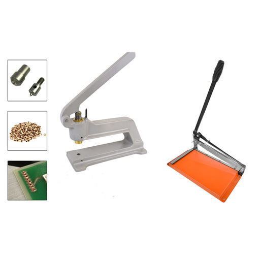 1121 by BotFactory - PCB RIVET PRESS SET & 12"" SHEARS