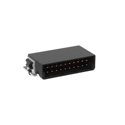 354095-E by TE Connectivity Erni - 20-PIN, RIGHT ANGLE, SMT