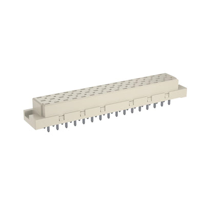 354341-E by TE Connectivity Erni - DIN E 48POS F SLDR 4.0MM CL1