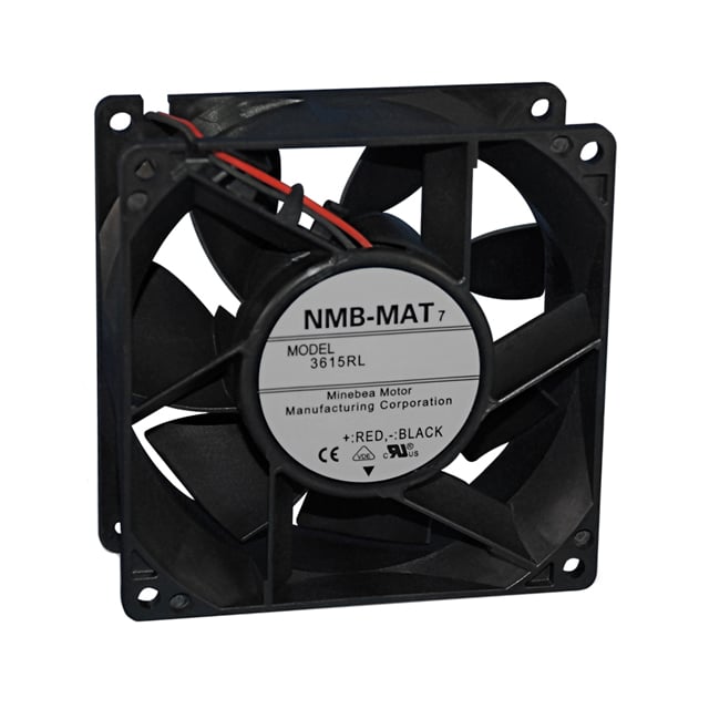 3615RL-04W-B30-E00 by NMB Technologies Corporation - FAN AXIAL 92X38.4MM 12VDC WIRE