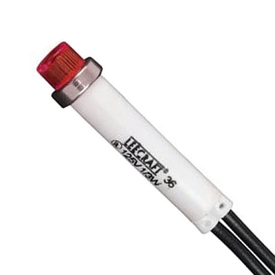 36EN-2111 by Visual Communications Company - VCC - RED NEON 125 VOLTS