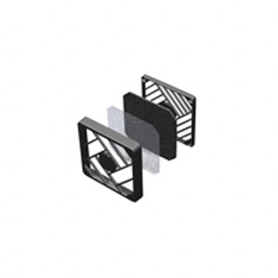 8444 by Keystone Electronics - FAN FILTER ASSEMBLY 60MM