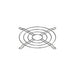 8448 by Keystone Electronics - GUARD FINGER FOR 4 1/2"" FAN MET