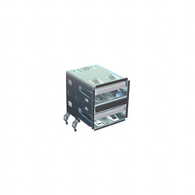 922 by Keystone Electronics - CONNECTOR RECPT USB2.0 TYPEA STACK R/A