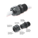 8437 by Heyco Products Corporation - LTF 1 NPT BLACK NO NUT