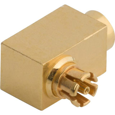 3822-40001 by Amphenol SV Microwave - CONNECTOR SMPS JACK R/A 50 OHM SOLDER