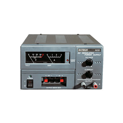 382203 by FLIR Extech - DC POWER SUPPLY, ANALOG 110/220V